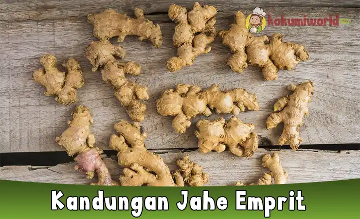 Kandungan Jahe Emprit, Manfaat dan Bahaya